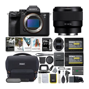 Sony Alpha a7S III Mirrorless Digital Camera with 50mm Prime Lens Bundle - Picture 1 of 12