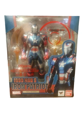 Bandai SH Figuarts Iron Patriot Iron Man 3 Figure Cover