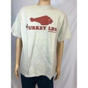 Disneyland by Hanes Herren Top Shirt klassisch beige Rundhalsausschnitt kurzärmelig XL - Bild 1 von 9
