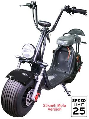 HR-2 25km/h Mofa ohne Akku RocknBikes Elektroroller Motorroller komplett montier - Bild 1 von 4