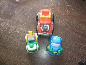 1 The Little Tikes Co 6600 Truck,1 Blue Car & 1 Recovery Truck Box TG - Picture 1 of 9