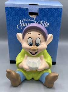 Dopey Ceramic Coin Bank Snow White & The 7 Dwarfs Approx 7.25” Disney Store UEC - Picture 1 of 6