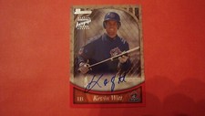 1999 Bowman Certified BA63 Kevin Witt Autograph TORONTO BLUE JAYS 