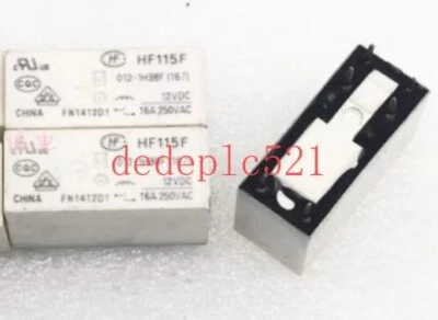 3 PCS NEW HF HF115F 012-1H3BF(167) 12VDC Power Electromagnetic Relay - Bild 1 von 3