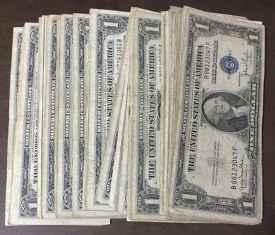 5 1935 & 1957 One Dollar Silver Certificates (5 Assorted Notes) ......Lot 3966 - Image 1 of 2