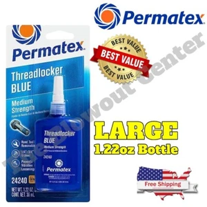 Permatex Threadlocker BLUE Medium Strength  1.22 oz 36mL FREE SHIPPING!! - Picture 1 of 3