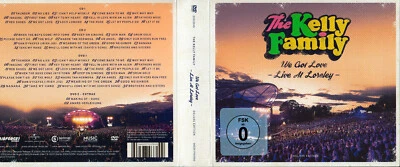 Kelly Family The - DDVD+DCD - We Got Love - Live - Discs von 2018 - NEU + OVP ! - Bild 1 von 4
