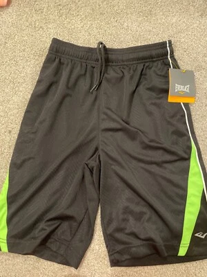 NWT Everlasting Boys  Pull on Shorts Black/Green Size M (10/12) - Image 1 of 4