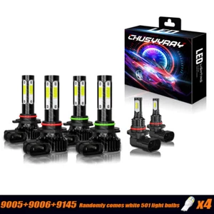 For Toyota Corolla 2005 2006 2007 2008 LED Headlight Hi/Low Beam Fog Light Bulbs - Picture 1 of 12