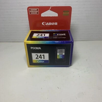 Genuine Canon PIXMA CL-241 Color 3 Colors Ink FINE Cartridge - BRAND NEW in Box Foto 1 de 4