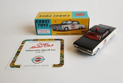 Corgi Model Club N. 237, Auto Oldsmobile "Sheriff", - Condizioni Eccellenti - Immagine 1 di 4