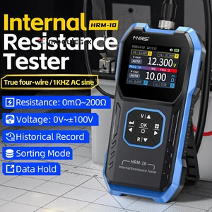 FNIRSI HRM-10 Internal Resistance Detector Lead Acid Li-ion Battery Tester - Picture 1 of 20