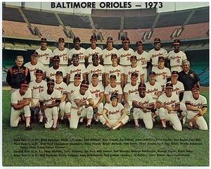 1973 BALTIMORE ORIOLES 8x10 TEAM PHOTO PICTURE - Picture 1 of 1