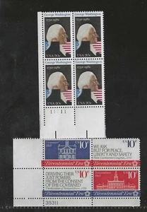 US SCOTT #1952 & 1543-46 TWO PLATE BLOCKS OF 4 MNH TAKE A LQQK ! - Picture 1 of 1