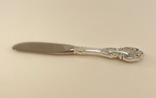 Wallace Grand Victorian Sterling Silver Butter Spreader - 6 3/8"- No Monogram