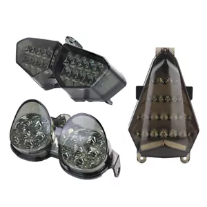 For YAMAHA YZF R6 YZFR6 2001-2016 08 LED Tail Light Brake Blinker Turn Signal - Picture 1 of 40