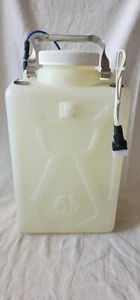 Custom Vintage Nalgene Rectangular Carboy HDPE 9L Plastic Bottle w/Handle - Picture 1 of 10
