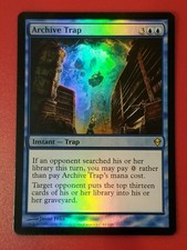 MTG ZENDIKAR FOIL * PICK Russian German Japanese French * ARCHIVE TRAP - NM/MINT