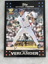 2007 Topps Pepsi P147 Justin Verlander All Star Rookie