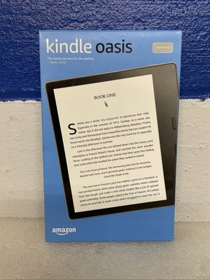 Amazon Kindle Oasis 10th Gen 32GB 7" Display W/ Page Turn Buttons New Open Box - Image 1 of 4