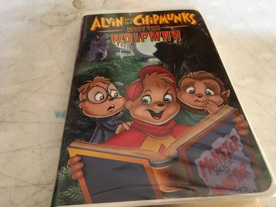 Alvin and The Chipmunks Meet The Wolfman VHS - Imagen 1 de 4