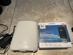 NETGEAR Orbi RBR20 Mesh Wifi Router And New Netgear AC600 Usb Adapter Bundle - Picture 1 of 2