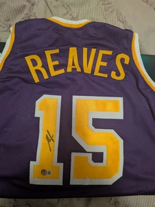 Austin Reaves Los Angeles Signed Autographed Jersey COA  - Picture 1 of 1