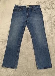 Aeropostale Jeans Mens Essex Straight Leg 36x34 Medium Wash Denim - Picture 1 of 15
