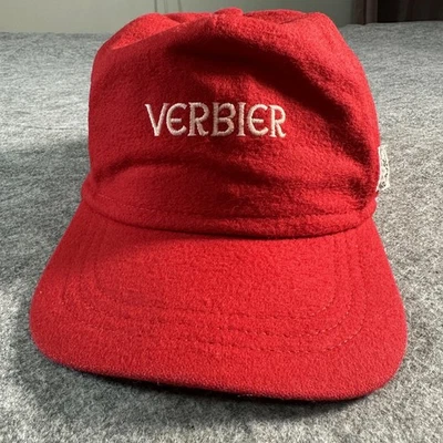 Vintage Conte of Florence Hat Cap Fitted Mens 58 Wool Embroidered Verbier 90s - Image 1 of 4