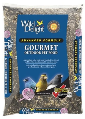 Wild Delight 368080 Sunflower Seeds Wild Bird Food 8 lbs. (Pack of 2) - Image 1 of 2