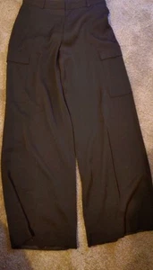 Marks & Spencer Ladies Chocolate Brown Cargo Trousers Size 12R. - Picture 1 of 3