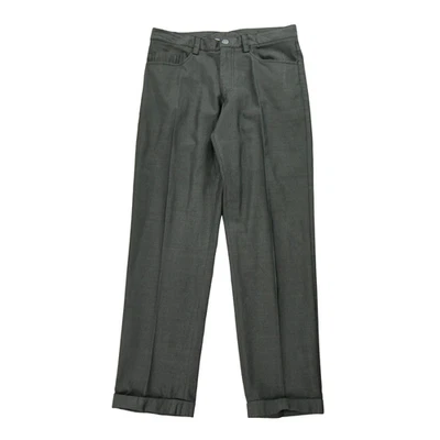 Versace Pantalon Taille W30/L30 Homme Gris #QWE7006 - Photo 1/4