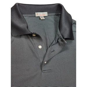 Polo de golf Peter Millar confort de verano para hombre XXL a rayas manga corta transpirable - Imagen 1 de 14