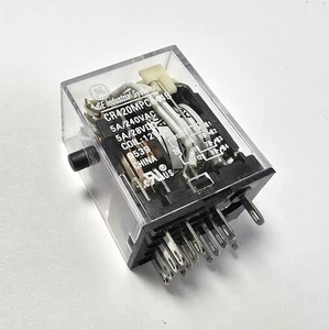 GE CR420MPC044B Relay Coil 12VAC 14-Pin 4PDT - New - Picture 1 of 4