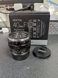 Voigtlander NOKTON 40mm F/1.2 Aspherical VM with box - Picture 1 of 7