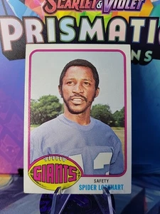 spider lockhart 1976 TOPPS #27 GIANTS SAFETY - Picture 1 of 2