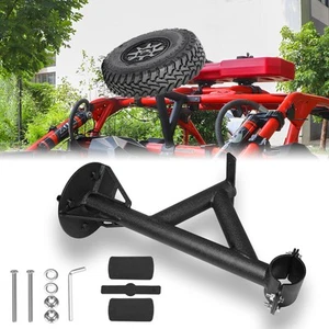 Holds Up to 32in Spare Tire Carrier Mount Rack For CanAm Maverick X3 2017-2024 - Picture 1 of 9