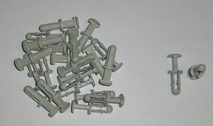 Spreiznieten Kunststoff grau 6mm - 10 Stück - für Verdrahtungskanäle - Bild 1 von 1