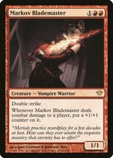 Markov Blademaster Dark Ascension MP MTG