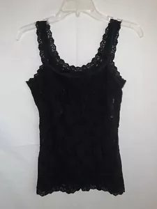 Camisola de encaje Hanky Panky Signature negra M - Imagen 1 de 8