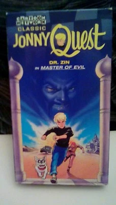 Classic Jonny Quest - Dr. Zin Master of Evil 1964 VHS 1960s cartoons Space Ghost - Image 1 of 3