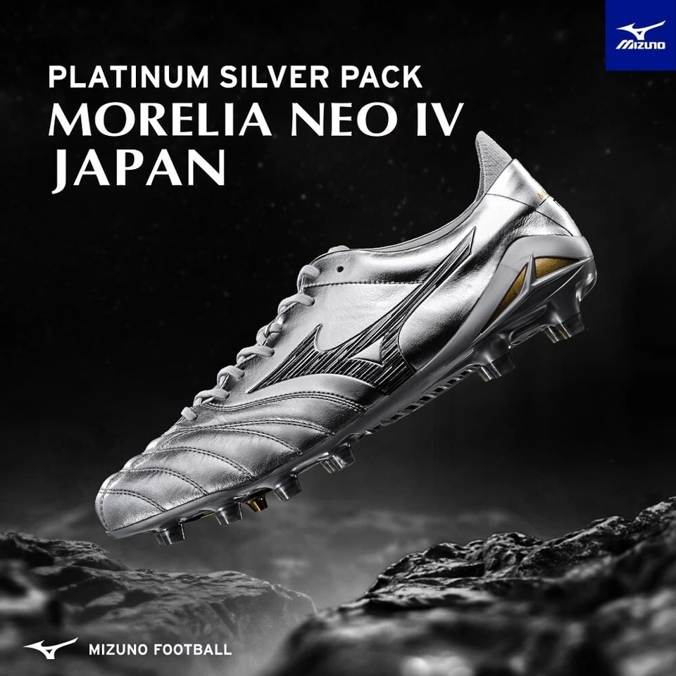全新 美津浓 足球鞋 Morelia Neo IV 日本 P1GA2530 04 免费送货!! — 第 1/1 张图片