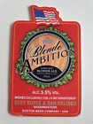 Boston Brewery Blonde Ambition Beer Real Ale Pump Clip Badge Wetherspoon