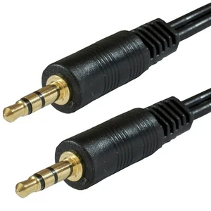 3.5mm AUX CABLE Audio Stereo Lead Jack to Jack for Car Phone PC 0.3m to 20m Long - Picture 1 of 3