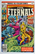 The Eternals #8 - Marvel Comics February 1977 - Jack Kirby