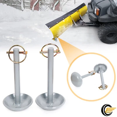 PARA ALCE ATV UTV Quitanieves Hoja Zapata Deslizante 5/8"" Pie NUEVO PAR Repuesto Foto 1 de 4