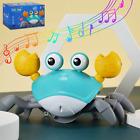 Baby Crawling Crab Toy Baby Sensory Toys Tummy Time Toy Gifts for Boy Girl with 