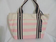 Tommy Hilfiger Classic Large Natural Pink Stripe XLarge Tote Bag