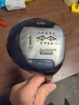 CMF AerMet Ojos de Serpiente 10° 1 Madera Modelado por Computadora Cara Derecha Ultraligero R SL Eje  Foto 1 de 4