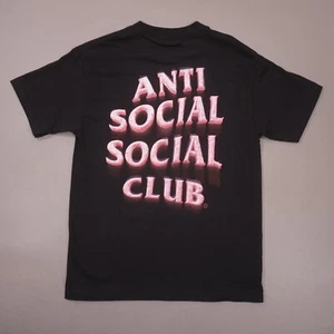 NEW Anti Social Social Club ASSC Sprinkling Tears T Shirt Mens Medium Black USA - Picture 1 of 8